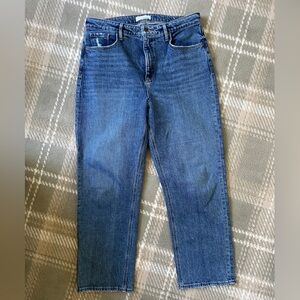 LOFT Curvy 90s straight jeans 30/10